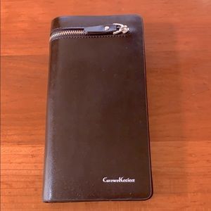 Black CureweKerien wallet unused NWT